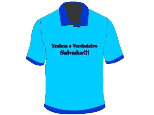 Camisa Personalizada Com Yeshua O Verdadeiro Salvador!